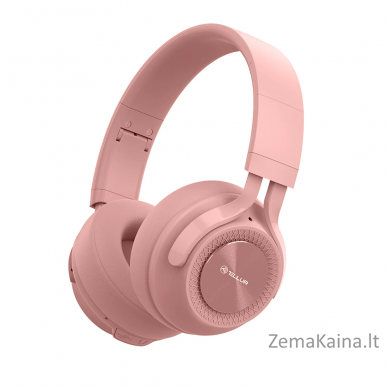 Tellur Feel Bluetooth Over-ear Headphones Pink