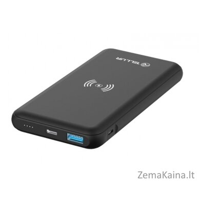 Tellur PBW102 Power Bank 10000mAh Qi wireless 18W black 1