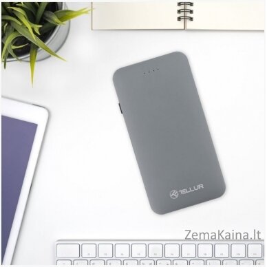 Tellur Power Bank QC 3.0 Fast Charge, 5000mAh, 3in1 gray 4