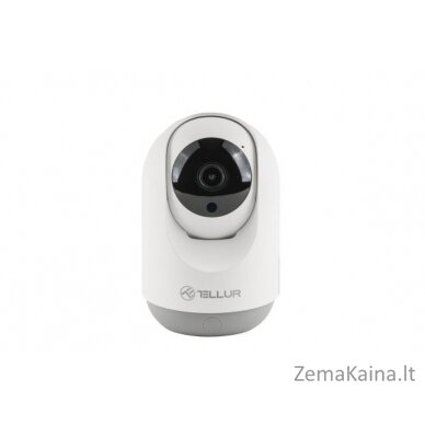 Tellur Smart WiFi Indoor Camera 3MP, UltraHD, Autotracking, PTZ white 1