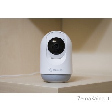 Tellur Smart WiFi Indoor Camera 3MP, UltraHD, Autotracking, PTZ white 5