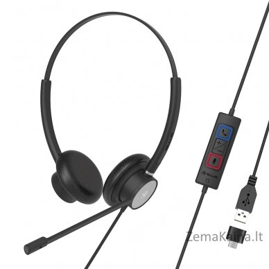 Tellur Voice 320 wired headset binaural black 1