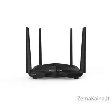 Tenda AC10 belaidis maršrutizatorius Gigabitinis eternetas Dviguba juosta (2,4 GHz / 5 GHz) 4G Juoda