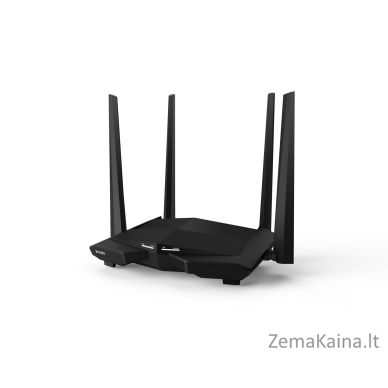 Tenda AC10 belaidis maršrutizatorius Gigabitinis eternetas Dviguba juosta (2,4 GHz / 5 GHz) 4G Juoda 3