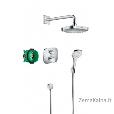 Termostatinės sistemos komplektas ShowerSet Croma Select E HG27294000