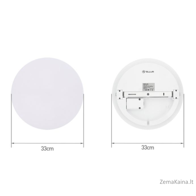 Tellur WiFi LED Ceiling Light, 24W, Round 4