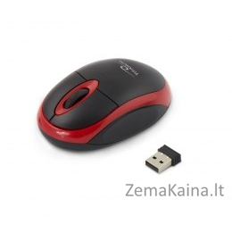 Titanum TM116E Wireless 3D mouse 2.4GHZ Black / Red 2