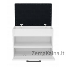 Topeshop PARMA MINI BIEL batų dėžė Uždaras Balta