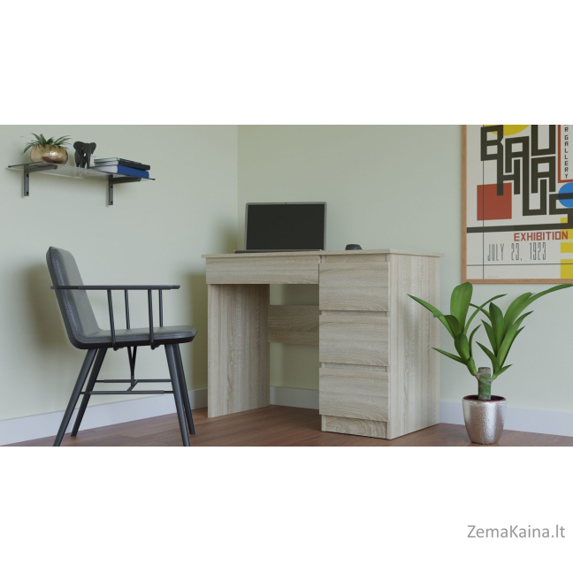 Topeshop MIJAS P SON KPL kompiuterio stalas Ąžuolo spalva 2