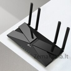 TP-LINK ARCHER AX23 belaidis maršrutizatorius Gigabitinis eternetas Dviguba juosta (2,4 GHz / 5 GHz) 5G Juoda