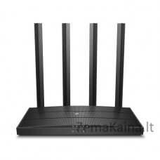 TP-LINK Archer C6 belaidis maršrutizatorius Greitas eternetas Dviguba juosta (2,4 GHz / 5 GHz) 4G Balta