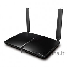 TP-LINK Archer MR600 belaidis maršrutizatorius Gigabitinis eternetas Dviguba juosta (2,4 GHz / 5 GHz) 4G Juoda