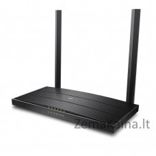 TP-LINK Archer VR400 V3 belaidis maršrutizatorius Gigabitinis eternetas Dviguba juosta (2,4 GHz / 5 GHz) Juoda