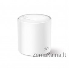 TP-Link Deco X50 Dviguba juosta (2,4 GHz / 5 GHz) Wi-Fi 6 (802.11ax) Balta 3 Vidinis