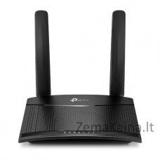 TP-LINK TL-MR100 LTE belaidis maršrutizatorius Viena juosta (2,4 GHz) Juoda