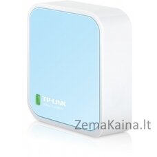 TP-LINK TL-WR802N belaidis maršrutizatorius Greitas eternetas Viena juosta (2,4 GHz) 4G Mėlyna, Balta