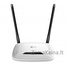 TP-LINK TL-WR841N belaidis maršrutizatorius Greitas eternetas Viena juosta (2,4 GHz) 4G Juoda, Balta