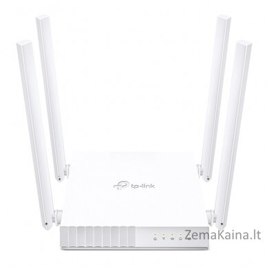 TP-LINK ARCHER C24 belaidis maršrutizatorius Greitas eternetas Dviguba juosta (2,4 GHz / 5 GHz) Balta