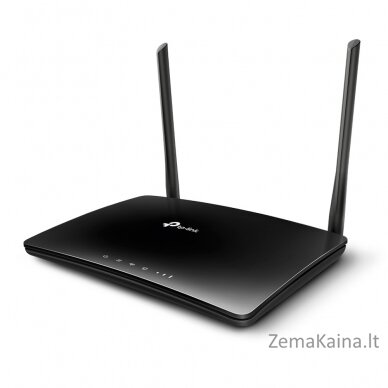 TP-LINK Archer MR200 belaidis maršrutizatorius Greitas eternetas Dviguba juosta (2,4 GHz / 5 GHz) 4G Juoda 1