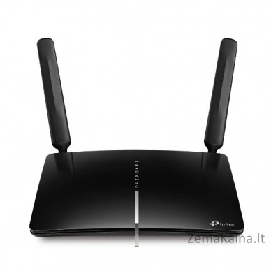 TP-LINK Archer MR600 belaidis maršrutizatorius Gigabitinis eternetas Dviguba juosta (2,4 GHz / 5 GHz) 4G Juoda