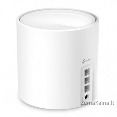 TP-Link Deco X50 Dviguba juosta (2,4 GHz / 5 GHz) Wi-Fi 6 (802.11ax) Balta 3 Vidinis