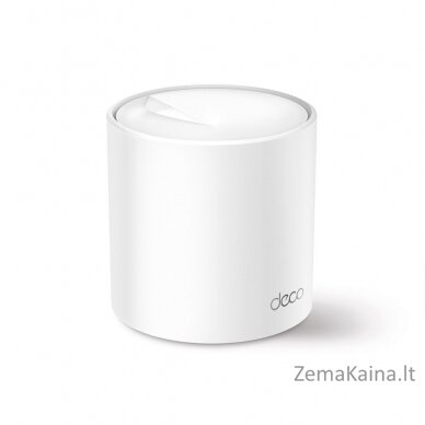 TP-Link Deco X50 Dviguba juosta (2,4 GHz / 5 GHz) Wi-Fi 6 (802.11ax) Balta 3 Vidinis 1