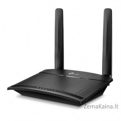 TP-LINK TL-MR100 LTE belaidis maršrutizatorius Viena juosta (2,4 GHz) Juoda