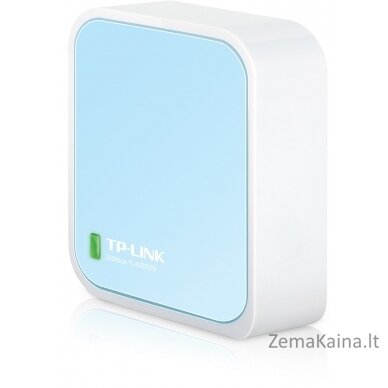 TP-LINK TL-WR802N belaidis maršrutizatorius Greitas eternetas Viena juosta (2,4 GHz) 4G Mėlyna, Balta