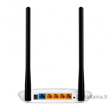 TP-LINK TL-WR841N belaidis maršrutizatorius Greitas eternetas Viena juosta (2,4 GHz) 4G Juoda, Balta 1