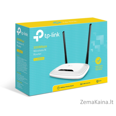 TP-Link TL-WR841N belaidis maršrutizatorius Greitas eternetas Viena juosta (2,4 GHz) Balta 3