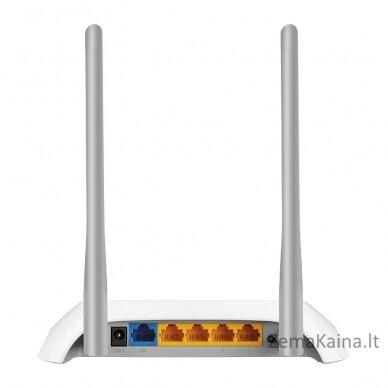 TP-LINK TL-WR850N belaidis maršrutizatorius Greitas eternetas Viena juosta (2,4 GHz) 4G Pilka, Balta 2