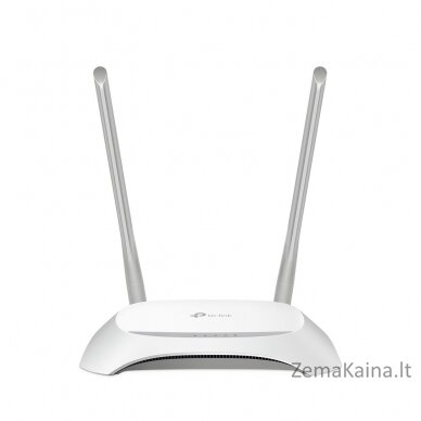 TP-LINK TL-WR850N belaidis maršrutizatorius Greitas eternetas Viena juosta (2,4 GHz) 4G Pilka, Balta