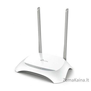 TP-LINK TL-WR850N belaidis maršrutizatorius Greitas eternetas Viena juosta (2,4 GHz) 4G Pilka, Balta 1