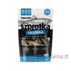 UNISZKI Džiovinta šprotė - skanėstas šunims - 40 g