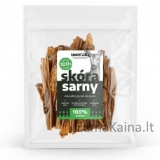 UNISZKI Elnių oda - skanėstas šunims - 100g