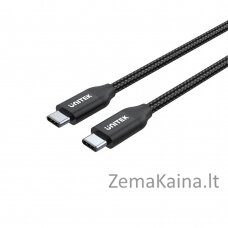 UNITEK C14059BK USB kabelis 2 m USB C Juoda