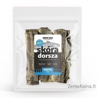 UNISZKI Menkės oda - skanėstas šunims - 100g