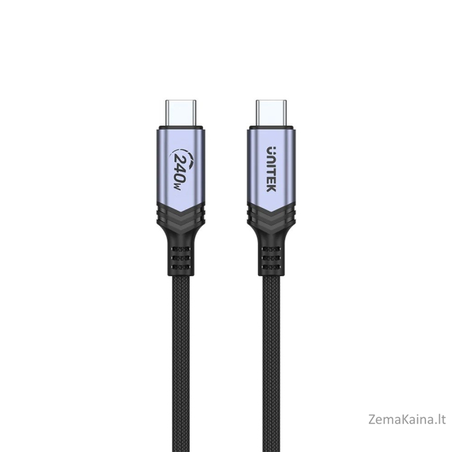 UNITEK USB-C CHARGING CABLE 3.1, PD 240W, 2M 2