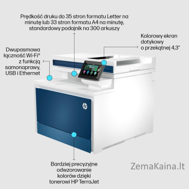 Urządzenie wielofunk. HP Color LJ Pro MFP 4302fdw 11