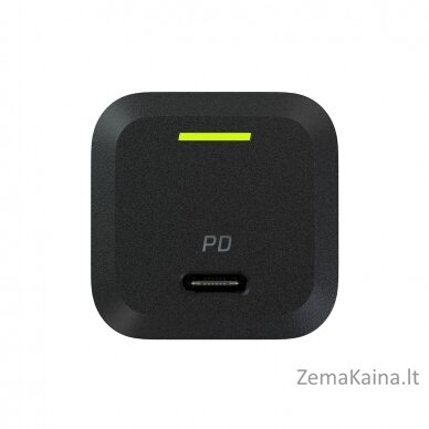 USB Charger Green Cell PowerGaN 33 W PD 3.0 QC 3.0 1x USB-C black 4