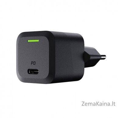 USB Charger Green Cell PowerGaN 33 W PD 3.0 QC 3.0 1x USB-C black