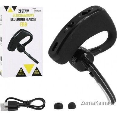 Vega ausinės BLUETOOTH AUSINĖS TRUSTY LEGEND BLACK EB9>