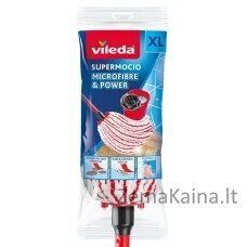 Vileda VI158455 mop Dry&wet Red, White