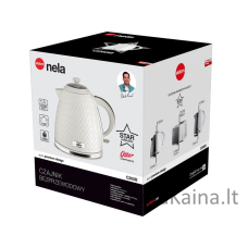 Virdulys ELDOM NELA, talpa 1,7 l, galia 2000 W, baltas