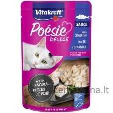 VITAKRAFT Poésie Delice Fish selection - šlapias kačių maistas - 6 + 1 x 85g