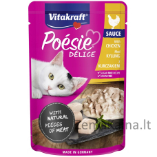 VITAKRAFT Poésie Delice Meat selection - šlapias kačių maistas - 6 + 1 x 85g