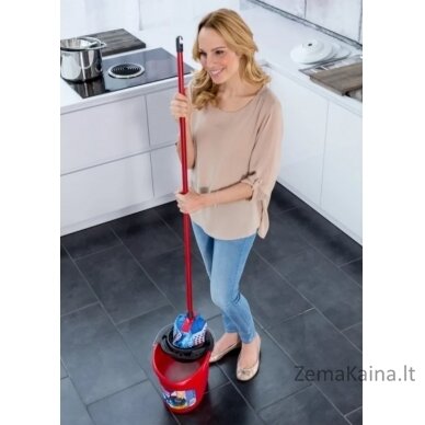 Vileda 4073 mopping system/bucket Single tank Red 7