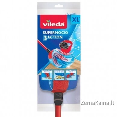 Vileda 4073 mopping system/bucket Single tank Red