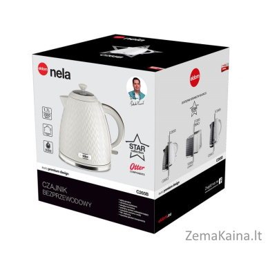 Virdulys ELDOM NELA, talpa 1,7 l, galia 2000 W, baltas 1