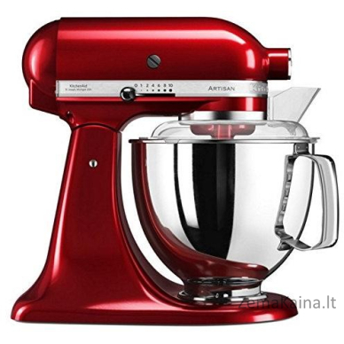 Virtuvinis kombainas KITCHENAID 5KSM175PSECA Artisan Elegance, candy apple